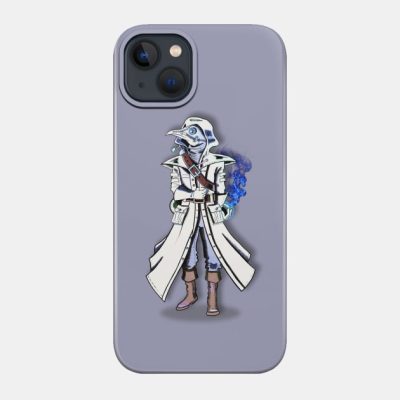 Plague Doctor Blue Fx Phone Case Official Darkest Dungeon Merch