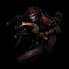 Jester Darkest Dungeon Throw Pillow Official Darkest Dungeon Merch