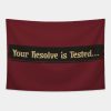 Darkest Dungeon Your Resolve Is Tested Tapestry Official Darkest Dungeon Merch