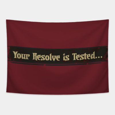 Darkest Dungeon Your Resolve Is Tested Tapestry Official Darkest Dungeon Merch