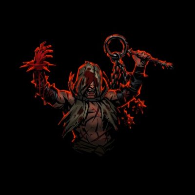 Flagellant Darkest Dungeon Throw Pillow Official Darkest Dungeon Merch