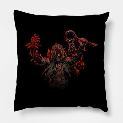 Flagellant Darkest Dungeon Throw Pillow Official Darkest Dungeon Merch