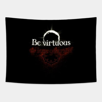 Be Virtuous Or Lose Yourself Tapestry Official Darkest Dungeon Merch