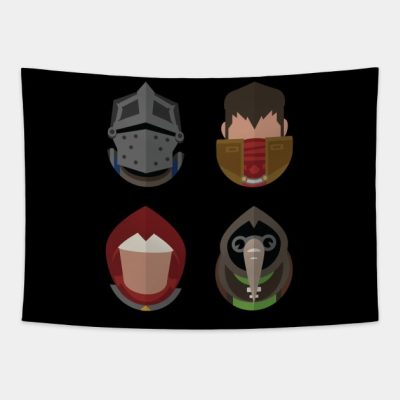 Darkest Dungeon The Usual Suspects Tapestry Official Darkest Dungeon Merch