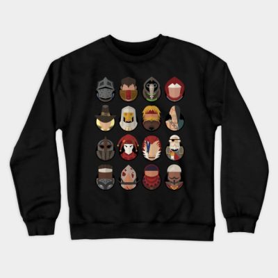Darkest Dungeon Adventurers Crewneck Sweatshirt Official Darkest Dungeon Merch