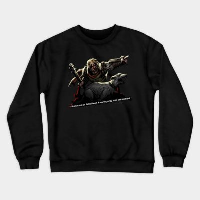 Darkest Dungeon The Hound Master Crewneck Sweatshirt Official Darkest Dungeon Merch