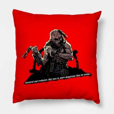 Darkest Dungeon The Abomination Throw Pillow Official Darkest Dungeon Merch