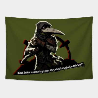 Darkest Dungeon The Plague Doctor Tapestry Official Darkest Dungeon Merch