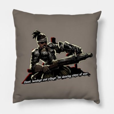 Darkest Dungeon The Arbalest Throw Pillow Official Darkest Dungeon Merch