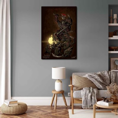 Darkest Dungeon Poster Canvas Art Poster and Wall Art Picture Print Modern Family bedroom Decor Posters 14 - Darkest Dungeon Store