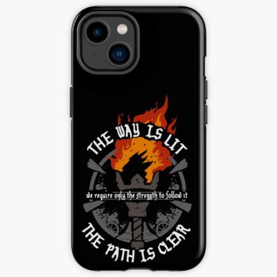 The Way Is Lit Iphone Case Official Darkest Dungeon Merch