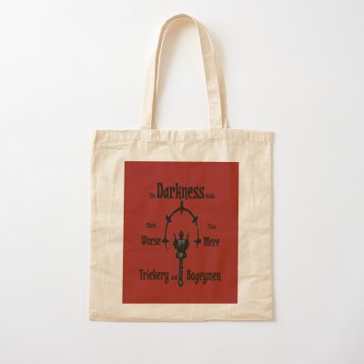 Unlit Torch Black As Pitch Narrator Quote - Darkest Dungeon Tote Bag Official Darkest Dungeon Merch