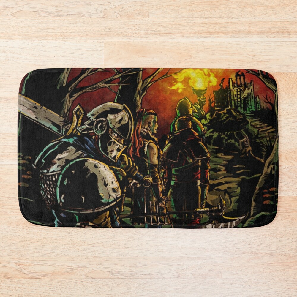 Paysage Darkest Dungeon Bath Mat