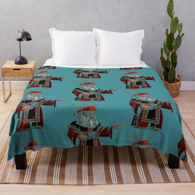 Druid From Darkest Dungeon Throw Blanket Official Darkest Dungeon Merch