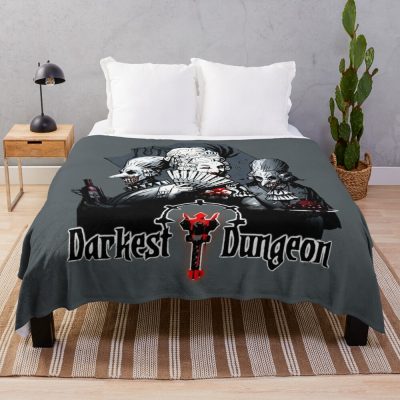 Darkest Dungeon Throw Blanket Official Darkest Dungeon Merch