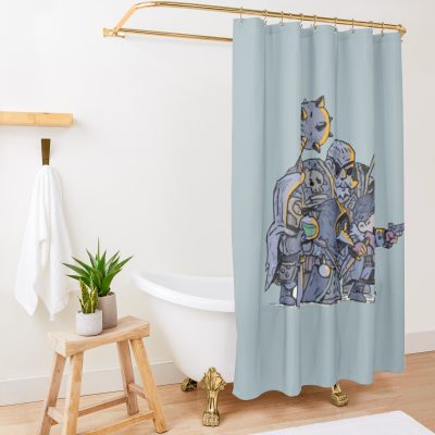 Darkest Dungeon Shower Curtain Official Darkest Dungeon Merch