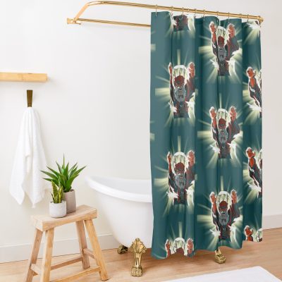 Epic Druid From Darkest Dungeon Shower Curtain Official Darkest Dungeon Merch