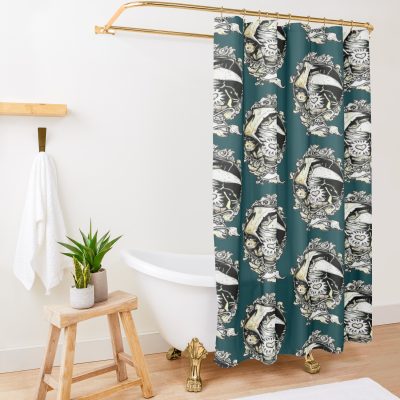 Darkest Dungeon Shower Curtain Official Darkest Dungeon Merch