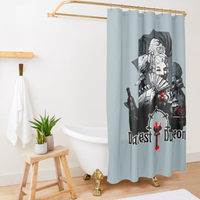 Darkest Dungeon Shower Curtain Official Darkest Dungeon Merch