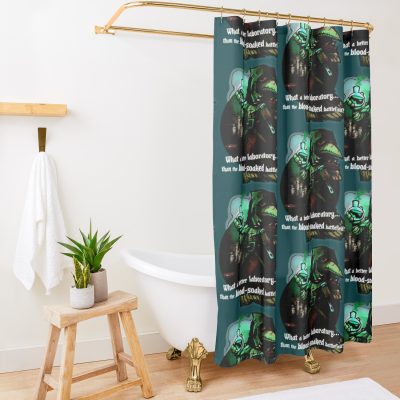 Darkest Dungeon Plaguedoctor Shower Curtain Official Darkest Dungeon Merch