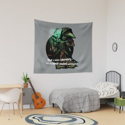 Darkest Dungeon Plague Doctor Tapestry Official Darkest Dungeon Merch