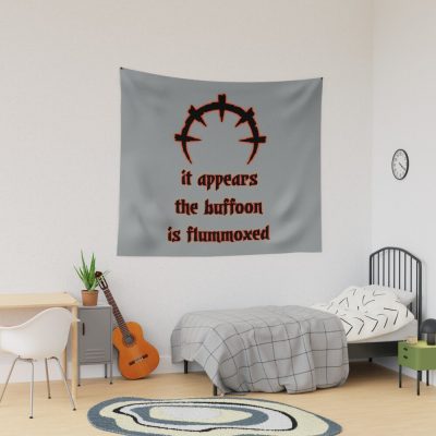 Darkest Dungeon The Buffoon Is Flummoxed Tapestry Official Darkest Dungeon Merch