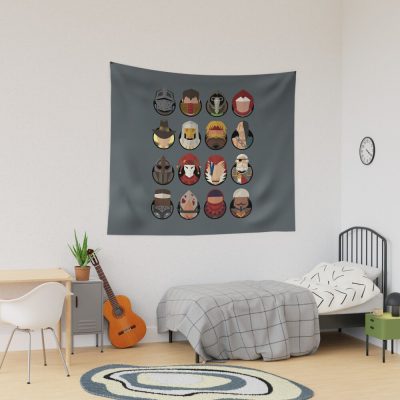 Darkest Dungeon Adventurers Tapestry Official Darkest Dungeon Merch