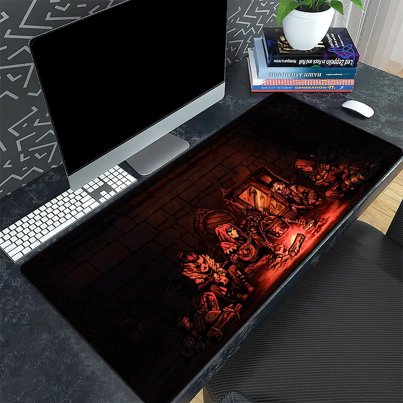 Large Mouse Pad Gaming Darkest Dungeon Xxl Desk Gamer Accessories Mats Pc Keyboard Pads Mause Protector 14 - Darkest Dungeon Store
